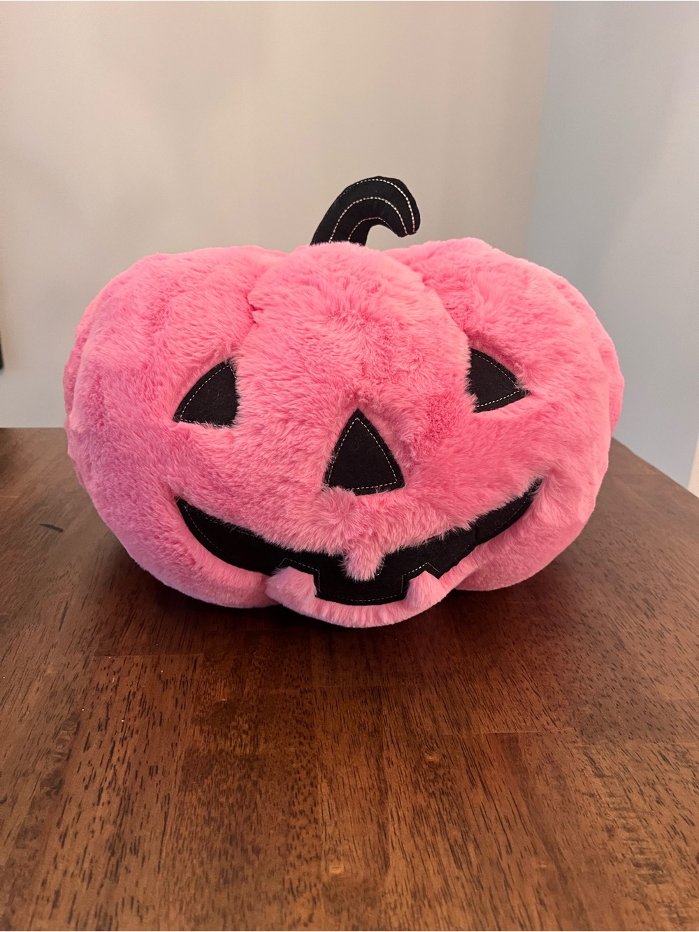 Plush Pink Pumpkin Kids Costume Accessory - Soft Jack-O'-Lantern